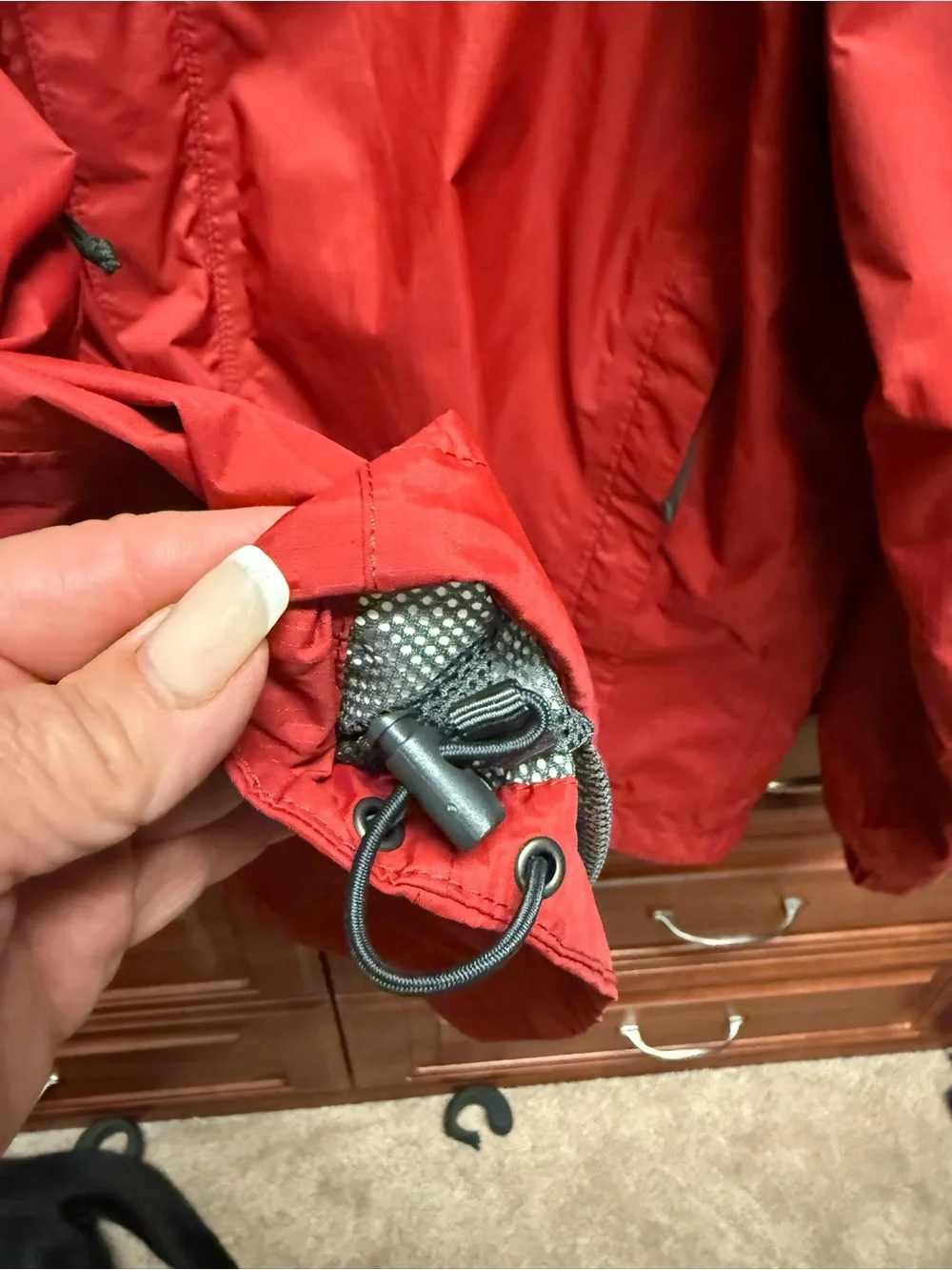 The North Face Men’s Red Hyvent Lightweight Jacket